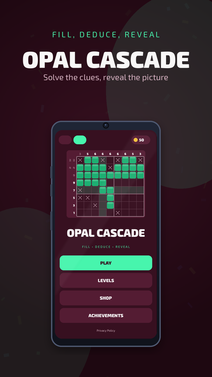 Opal Cascade screenshot 1